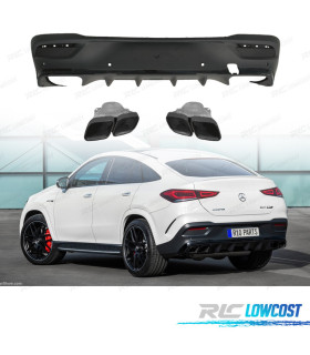 DIFFUSEUR ARRIER MERCEDES COUPE C167 20- LOOK GLE 63 NOIR