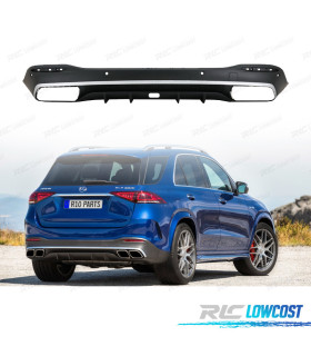DIFFUSEUR MERCEDES W167 20- LOOK GLE 63 NOIR CHROMÉ