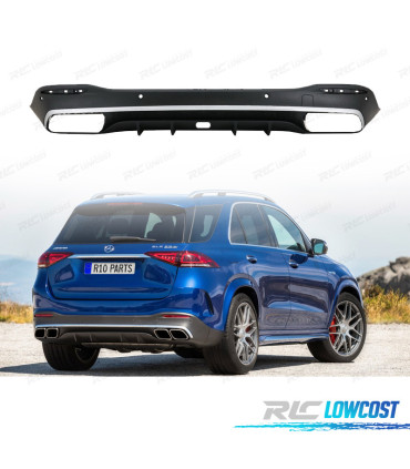 DIFFUSEUR MERCEDES W167 20- LOOK GLE 63 NOIR CHROMÉ