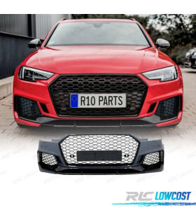 PARE-CHOCS AVANT AUDI A4 B9 17-20 LOOK RS4 PDC
