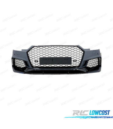 PARE-CHOCS AVANT AUDI A4 B9 17-20 LOOK RS4 PDC