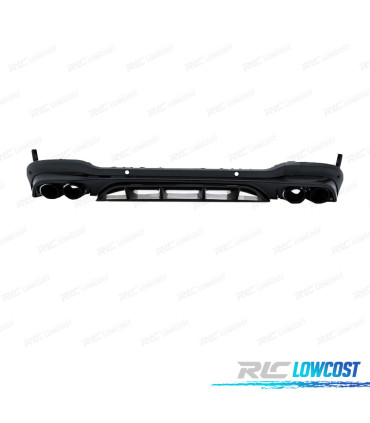 DIFFUSEUR MERCEDES GLC X253 SUV 19-22 LOOK AMG GLC43 NOIR