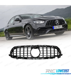CALANDRE MERCEDES W213 21-23 LOOK GTR NOIR BRILLANT