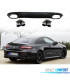 DIFFUSEUR ARRIÈRE MERCEDES W213 16-23 LOOK AMG E53 NOIR BRILLANT