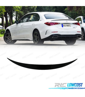 AILERON SPOILER MERCEDES W206 22- LOOK AMG C63 NOIR BRILLANT
