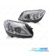 PHARES MERCEDES CLASSE C W205 14-18 LED FOND CHROMÉ