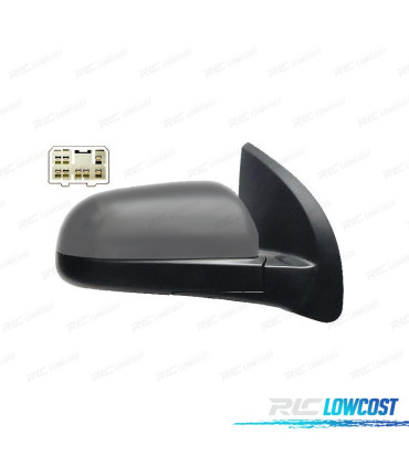 RÉTROVISEUR COMPLET DROIT CHEVROLET AVEO 06-11 CONVEXE