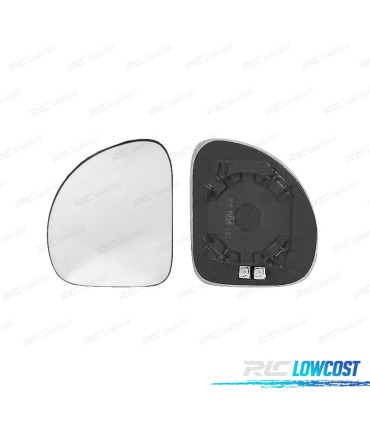 GLACE RÉTROVISEUR BASE GAUCHE FIAT MULTIPLA 99-10 THERMIQUE