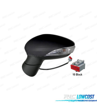 RÉTROVISEUR COMPLET GAUCHE FORD FIESTA 08-16