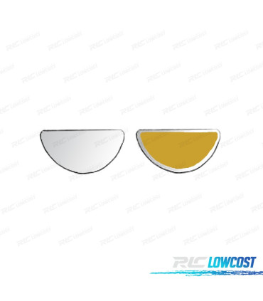 GLACE RÉTROVISEUR BASE GAUCHE FORD TRANSIT 00-09 INFÉRIEUR