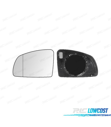 GLACE RÉTROVISEUR BASE GAUCHE OPEL MERIVA 03-10 ASPHÉRIQUE