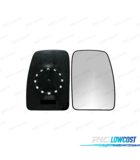 GLACE RÉTROVISEUR BASE DROITE NISSAN INTERSTAR 03-10 CONVEXE