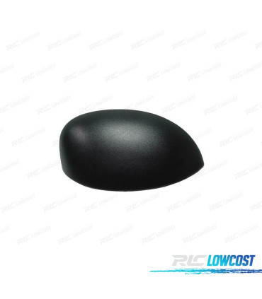 COQUE RÉTROVISEUR GAUCHE PEUGEOT 1007 04-09 NOIR