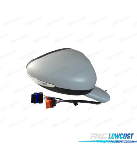 RÉTROVISEUR COMPLET DROIT PEUGEOT 508 10-17 AVEC ÉCLAIRAGE AU SOL