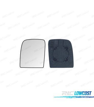 GLACE RÉTROVISEUR BASE GAUCHE PEUGEOT EXPERT 07-16 SUPÉRIEUR