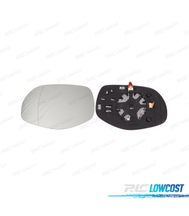 GLACE RÉTROVISEUR BASE GAUCHE PORSCHE CAYENNE 07-10