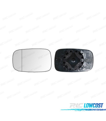 GLACE RÉTROVISEUR BASE RÉVERSIBLE GAUCHE / DROITE RENAULT CLIO V 05-09 ASPHERIQUE