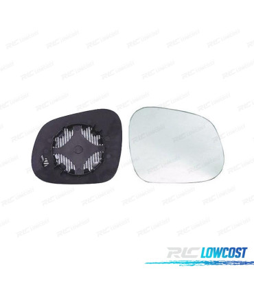 GLACE RÉTROVISEUR BASE DROITE SEAT ALTEA 09-17 ALTEA XL 09-17