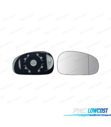GLACE RÉTROVISEUR BASE DROITE SEAT LEON II 05-09 THERMIQUE