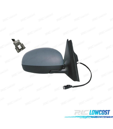 RÉTROVISEUR COMPLET DROIT SKODA FABIA 07-14 THERMIQUE