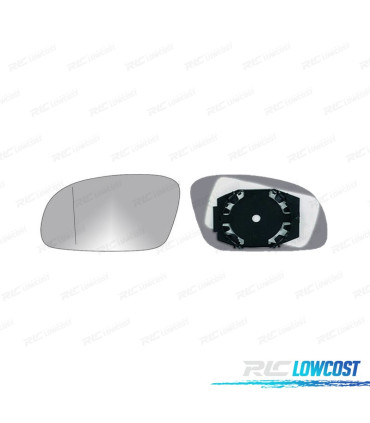 GLACE RÉTROVISEUR BASE GAUCHE VOLKSWAGEN VW NEW BEETLE 02-12 ASPHERIQUE