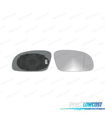 GLACE RÉTROVISEUR + BASE DROITE VOLKSWAGEN VW NEW BEETLE 02-12 THERMIQUE