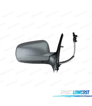 RÉTROVISEUR COMPLET DROIT VOLKSWAGEN VW POLO 00-02 MÉCANIQUE