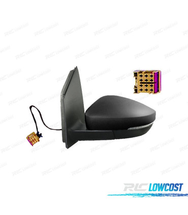 RÉTROVISEUR COMPLET GAUCHE VOLKSWAGEN VW POLO 09-17 MÉCANIQUE