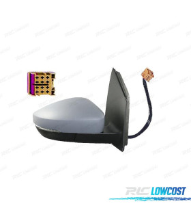 RÉTROVISEUR COMPLET DROIT VOLKSWAGEN VW POLO 09-17 ÉLECTRIQUE PRIMÉ