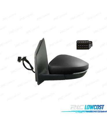 RÉTROVISEUR COMPLET GAUCHE VOLKSWAGEN VW POLO 09-17 LED