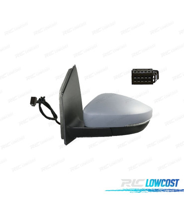 RÉTROVISEUR COMPLET GAUCHE VOLKSWAGEN VW POLO 09-17 RABATTABLE