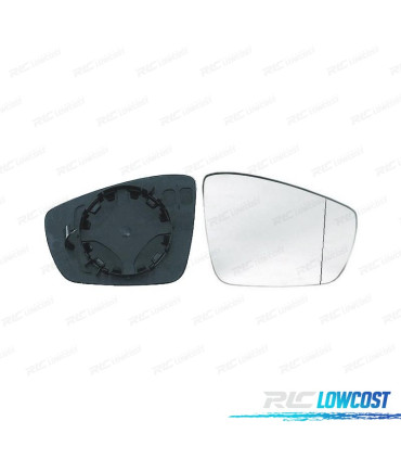 GLACE RÉTROVISEUR BASE DROITE VOLKSWAGEN VW POLO 09-17