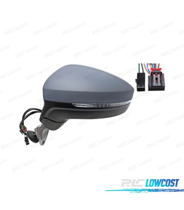 RÉTROVISEUR COMPLET GAUCHE VOLKSWAGEN VW TIGUAN 16-20 RABATTABLE