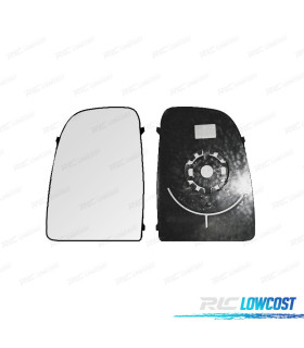 GLACE RÉTROVISEUR BASE GAUCHE CITROEN JUMPER 06- SUPÉRIEUR