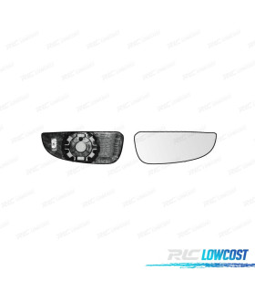 VERRE MIROIR BASE DROITE CITROËN JUMPER 06- CONNECTEUR INFÉRIEUR