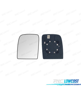 GLACE RÉTROVISEUR BASE GAUCHE CITROEN JUMPY 06-15 CHAUFFANT SUPÉRIEUR