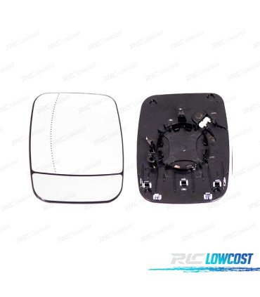 GLACE RÉTROVISEUR BASE GAUCHE OPEL VIVARO 14-19 THERMIQUE