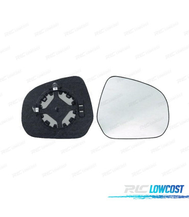 GLACE RÉTROVISEUR BASE DROITE SUZUKI SPLASH 08- CONVEXE