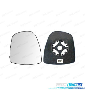 GLACE RÉTROVISEUR BASE GAUCHE OPEL VIVARO 01-13 THERMIQUE