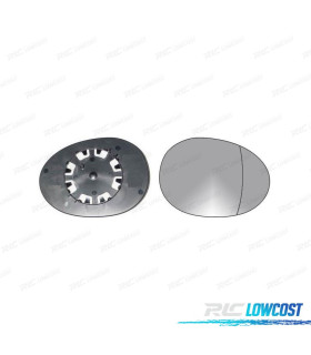 GLACE RÉTROVISEUR BASE DROITE TOYOTA AYGO 05-14