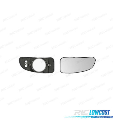 GLACE RÉTROVISEUR BASE DROITE CITROEN JUMPER 01-06 THERMIQUE INFÉRIEUR