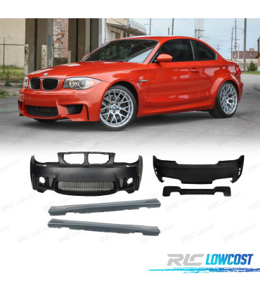 KIT CARROSSERIE BMW E82 E88 04-12 LOOK 1M