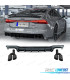 DIFUSEUR AUDI A7 19-23 NOIR BRILLANT LOOK S7