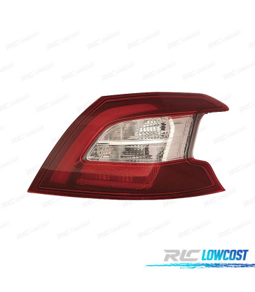FEUX ARRIÈRE LED DROIT POUR PEUGEOT 308 II 13-17 BLANC ROUGE
