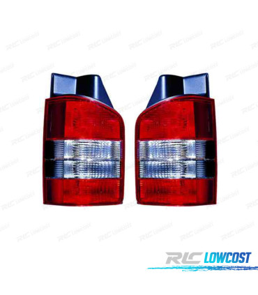 FEUX ARRIÈRE POUR VOLKSWAGEN VW TRANSPORTER T5 2P 03-15
