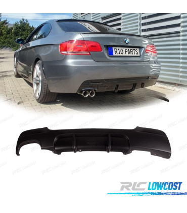 DIFUSEUR BMW E92 E93 LOOK M PERFORMANCE NOIR