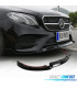 SPOILER LÈVRE AVANT MERCEDES CLASSE E W213 16-20 LOOK SPORT NOIR BRILLANT