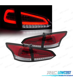 FEUX ARRIÈRE POUR FORD FOCUS MK3 SW 11-18 LED ROUGE BLANC