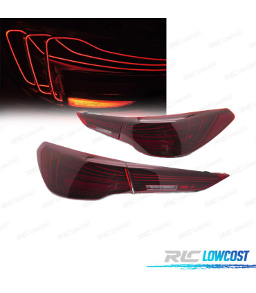 FEUX ARRIÈRE POUR BMW G22 G23 20- LOOK LASER ROUGE LED