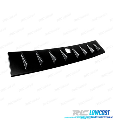 AILERON DE TOIT MITSUBISHI LANCER MK8 07-15 LOOK MR NOIR BRILLANT